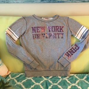 NYU sweatshirt Violets PINK Collegiate